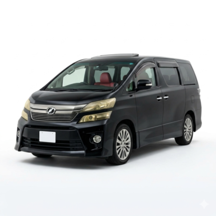 2010 Toyota Vellfire front three-quarter view