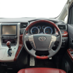2010 Toyota Vellfire right-hand-drive interior