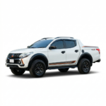 Side profile of the 2020 Mitsubishi Triton 2.4L Turbo Diesel Automatic