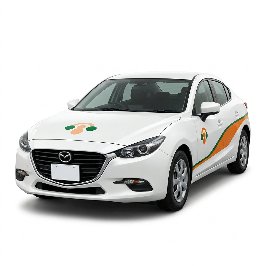 Front View 2017 Mazda Axela Sport 1.5L Manual Japanese Import – Front View