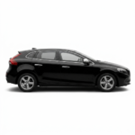 2015 Volvo V40 D4 Automatic Side Profile