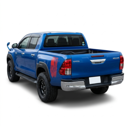 2018 Toyota Hilux 2.4L Turbo Diesel Double Cab Manual TRD Style Rear View