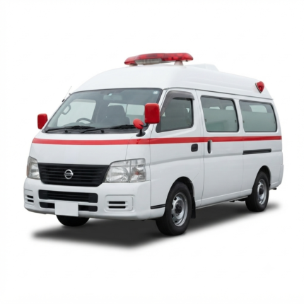2007 Nissan Caravan Van 4WD Automatic front view in White