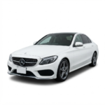 2014 Mercedes-Benz C-Class C200 front view in White luxury sedan