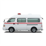 Side profile of 2007 Nissan Caravan Van 4WD Automatic in White